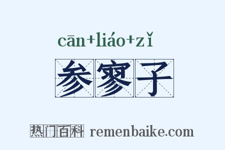 参寥子是什么意思的图片